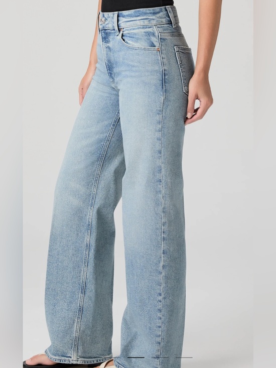 PAIGE Denim - PAIGE Sasha High Rise Wide Leg Jeans